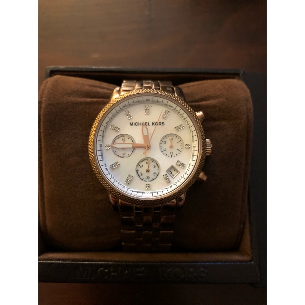 Rose Gold Michael Kors Watch
